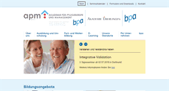 Desktop Screenshot of apm-nrw.de